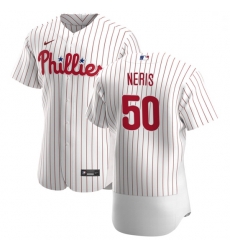 Philadelphia Phillies 50 Hector Neris Men Nike White Home 2020 Authentic Player MLB Jersey Philadelphia Phillies 50 Hector Neris Men Nike White Home 2020 Authentic Player MLB Jersey