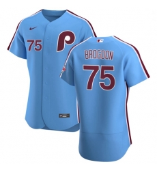 Philadelphia Phillies 75 Connor Brogdon Men Nike Light Blue Alternate 2020 Authentic Player MLB Jersey Philadelphia Phillies 75 Connor Brogdon Men Nike Light Blue Alternate 2020 Authentic Player MLB Jersey