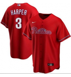Phillies 3 Bryce Harper Red 2020 Nike Cool Base Jersey Phillies 3 Bryce Harper Red 2020 Nike Cool Base Jersey