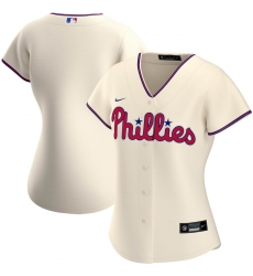 Philadelphia Phillies Nike Women Alternate 2020 MLB Team Jersey Cream Philadelphia Phillies Nike Women Alternate 2020 MLB Team Jersey Cream