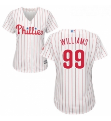 Womens Majestic Philadelphia Phillies 99 Mitch Williams Authentic WhiteRed Strip Home Cool Base MLB Jersey Womens Majestic Philadelphia Phillies 99 Mitch Williams Authentic WhiteRed Strip Home Cool Base MLB Jersey