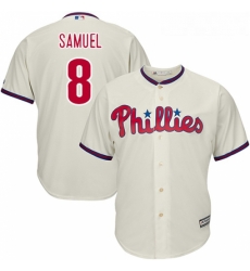 Youth Majestic Philadelphia Phillies 8 Juan Samuel Authentic Cream Alternate Cool Base MLB Jersey Youth Majestic Philadelphia Phillies 8 Juan Samuel Authentic Cream Alternate Cool Base MLB Jersey