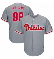 Youth Majestic Philadelphia Phillies 99 Mitch Williams Replica Grey Road Cool Base MLB Jersey Youth Majestic Philadelphia Phillies 99 Mitch Williams Replica Grey Road Cool Base MLB Jersey