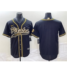 Men Pittsburgh Pirates Blank Black Cool Base Stitched Baseball Jersey Men Pittsburgh Pirates Blank Black Cool Base Stitched Baseball Jersey