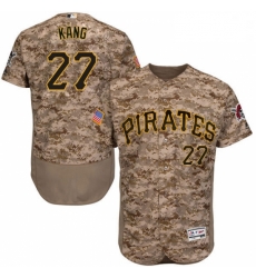 Mens Majestic Pittsburgh Pirates 27 Jung ho Kang Camo Flexbase Authentic Collection MLB Jersey Mens Majestic Pittsburgh Pirates 27 Jung ho Kang Camo Flexbase Authentic Collection MLB Jersey