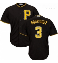 Mens Majestic Pittsburgh Pirates 3 Sean Rodriguez Authentic Black Team Logo Fashion Cool Base MLB Jersey Mens Majestic Pittsburgh Pirates 3 Sean Rodriguez Authentic Black Team Logo Fashion Cool Base MLB Jersey