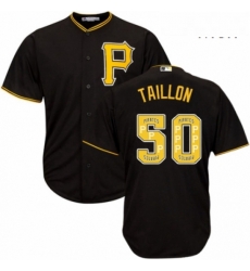 Mens Majestic Pittsburgh Pirates 50 Jameson Taillon Authentic Black Team Logo Fashion Cool Base MLB Jersey Mens Majestic Pittsburgh Pirates 50 Jameson Taillon Authentic Black Team Logo Fashion Cool Base MLB Jersey