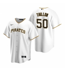 Mens Nike Pittsburgh Pirates 50 Jameson Taillon White Home Stitched Baseball Jersey Mens Nike Pittsburgh Pirates 50 Jameson Taillon White Home Stitched Baseball Jersey