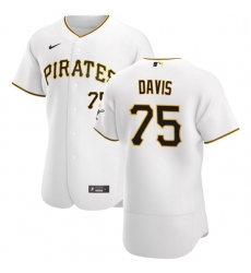 Pittsburgh Pirates 75 Austin Davis Men Nike White Home 2020 Authentic Player MLB Jersey Pittsburgh Pirates 75 Austin Davis Men Nike White Home 2020 Authentic Player MLB Jersey