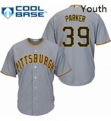 Youth Majestic Pittsburgh Pirates 39 Dave Parker Authentic Grey Road Cool Base MLB Jersey Youth Majestic Pittsburgh Pirates 39 Dave Parker Authentic Grey Road Cool Base MLB Jersey