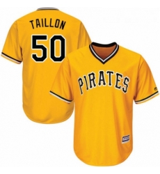 Youth Majestic Pittsburgh Pirates 50 Jameson Taillon Authentic Gold Alternate Cool Base MLB Jersey Youth Majestic Pittsburgh Pirates 50 Jameson Taillon Authentic Gold Alternate Cool Base MLB Jersey