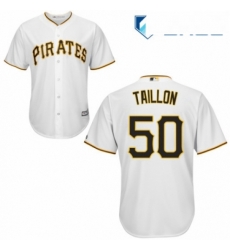Youth Majestic Pittsburgh Pirates 50 Jameson Taillon Authentic White Home Cool Base MLB Jersey Youth Majestic Pittsburgh Pirates 50 Jameson Taillon Authentic White Home Cool Base MLB Jersey