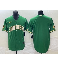 Men San Diego Padres Blank Green Cool Base Stitched Baseball Jersey Men San Diego Padres Blank Green Cool Base Stitched Baseball Jersey