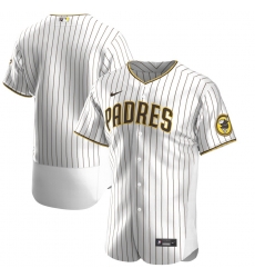 Men San Diego Padres Men Nike White Brown Flex Base Alternate Team MLB Jersey Men San Diego Padres Men Nike White Brown Flex Base Alternate Team MLB Jersey