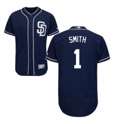 Mens Majestic San Diego Padres 1 Ozzie Smith Navy Blue Alternate Flexbase Authentic Collection MLB Jersey Mens Majestic San Diego Padres 1 Ozzie Smith Navy Blue Alternate Flexbase Authentic Collection MLB Jersey