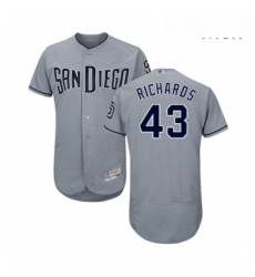 Mens San Diego Padres 43 Garrett Richards Authentic Grey Road Cool Base Baseball Jersey Mens San Diego Padres 43 Garrett Richards Authentic Grey Road Cool Base Baseball Jersey