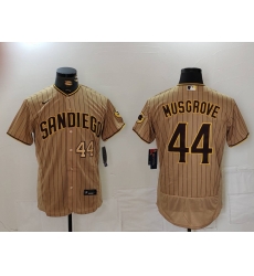 Nike Men San Diego Padres 44 Musgrove Tan Brown Authentic Alternate Player Jersey 3 Nike Men San Diego Padres 44 Musgrove Tan Brown Authentic Alternate Player Jersey 3