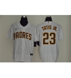 Padres 23 Fernando Tatis Jr White Nike Cool Base Sleeveless Jersey Padres 23 Fernando Tatis Jr White Nike Cool Base Sleeveless Jersey
