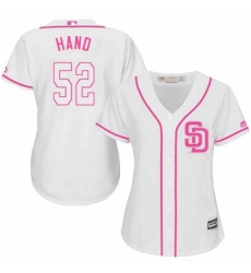 Womens Majestic San Diego Padres 52 Brad Hand Replica White Fashion Cool Base MLB Jersey Womens Majestic San Diego Padres 52 Brad Hand Replica White Fashion Cool Base MLB Jersey