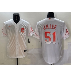 Men San Francisco Giants 51 Jung Hoo Lee White City Connect Cool Base Stitched Baseball Jersey Men San Francisco Giants 51 Jung Hoo Lee White City Connect Cool Base Stitched Baseball Jersey