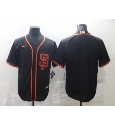 Men San Francisco Giants Nike Black Blank Jersey Men San Francisco Giants Nike Black Blank Jersey