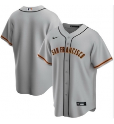 Men San Francisco Giants Nike Gray Blank Jersey Men San Francisco Giants Nike Gray Blank Jersey