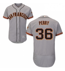 Mens Majestic San Francisco Giants 36 Gaylord Perry Grey Road Flex Base Authentic Collection MLB Jersey Mens Majestic San Francisco Giants 36 Gaylord Perry Grey Road Flex Base Authentic Collection MLB Jersey
