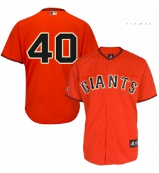Mens Majestic San Francisco Giants 40 Madison Bumgarner Authentic Orange Old Style MLB Jersey Mens Majestic San Francisco Giants 40 Madison Bumgarner Authentic Orange Old Style MLB Jersey