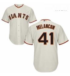 Mens Majestic San Francisco Giants 41 Mark Melancon Replica Cream Home Cool Base MLB Jersey Mens Majestic San Francisco Giants 41 Mark Melancon Replica Cream Home Cool Base MLB Jersey