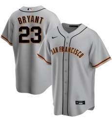 Men's San Francisco Giants #23 Kris Bryant Gray Cool Base Nike Jersey Men's San Francisco Giants #23 Kris Bryant Gray Cool Base Nike Jersey