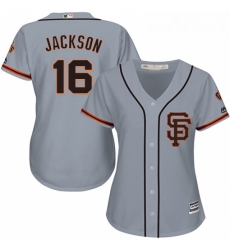 Womens Majestic San Francisco Giants 16 Austin Jackson Authentic Grey Road 2 Cool Base MLB Jersey Womens Majestic San Francisco Giants 16 Austin Jackson Authentic Grey Road 2 Cool Base MLB Jersey