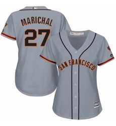 Womens Majestic San Francisco Giants 27 Juan Marichal Authentic Grey Road Cool Base MLB Jersey Womens Majestic San Francisco Giants 27 Juan Marichal Authentic Grey Road Cool Base MLB Jersey