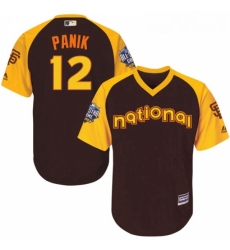 Youth Majestic San Francisco Giants 12 Joe Panik Authentic Brown 2016 All Star National League BP Cool Base MLB Jersey Youth Majestic San Francisco Giants 12 Joe Panik Authentic Brown 2016 All Star National League BP Cool Base MLB Jersey