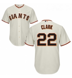 Youth Majestic San Francisco Giants 22 Will Clark Authentic Cream Home Cool Base MLB Jersey Youth Majestic San Francisco Giants 22 Will Clark Authentic Cream Home Cool Base MLB Jersey