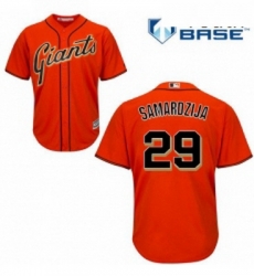 Youth Majestic San Francisco Giants 29 Jeff Samardzija Authentic Orange Alternate Cool Base MLB Jersey Youth Majestic San Francisco Giants 29 Jeff Samardzija Authentic Orange Alternate Cool Base MLB Jersey