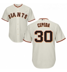 Youth Majestic San Francisco Giants 30 Orlando Cepeda Replica Cream Home Cool Base MLB Jersey Youth Majestic San Francisco Giants 30 Orlando Cepeda Replica Cream Home Cool Base MLB Jersey