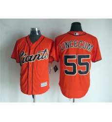 Youth San Francisco Giants Tim Lincecum 55 Orange Stitched Cool Base MLB Jersey Youth San Francisco Giants Tim Lincecum 55 Orange Stitched Cool Base MLB Jersey