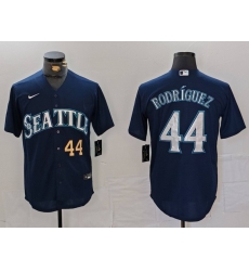 Men Seattle Mariners 44 Julio Rodr EDguez Navy Cool Base Stitched Jersey 1 Men Seattle Mariners 44 Julio Rodr EDguez Navy Cool Base Stitched Jersey 1