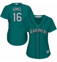Womens Majestic Seattle Mariners 16 Ben Gamel Authentic Teal Green Alternate Cool Base MLB Jersey Womens Majestic Seattle Mariners 16 Ben Gamel Authentic Teal Green Alternate Cool Base MLB Jersey
