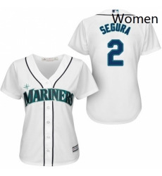Womens Majestic Seattle Mariners 2 Jean Segura Replica White Home Cool Base MLB Jersey Womens Majestic Seattle Mariners 2 Jean Segura Replica White Home Cool Base MLB Jersey
