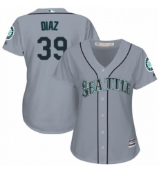 Womens Majestic Seattle Mariners 39 Edwin Diaz Authentic Grey Road Cool Base MLB Jersey Womens Majestic Seattle Mariners 39 Edwin Diaz Authentic Grey Road Cool Base MLB Jersey