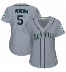 Womens Majestic Seattle Mariners 5 Guillermo Heredia Authentic Grey Road Cool Base MLB Jersey Womens Majestic Seattle Mariners 5 Guillermo Heredia Authentic Grey Road Cool Base MLB Jersey
