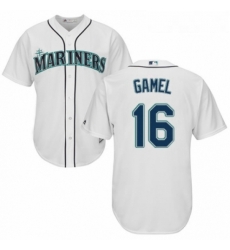 Youth Majestic Seattle Mariners 16 Ben Gamel Authentic White Home Cool Base MLB Jersey Youth Majestic Seattle Mariners 16 Ben Gamel Authentic White Home Cool Base MLB Jersey