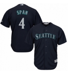 Youth Majestic Seattle Mariners 4 Denard Span Replica Navy Blue Alternate 2 Cool Base MLB Jersey Youth Majestic Seattle Mariners 4 Denard Span Replica Navy Blue Alternate 2 Cool Base MLB Jersey