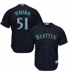 Youth Majestic Seattle Mariners 51 Ichiro Suzuki Authentic Navy Blue Alternate 2 Cool Base MLB Jersey Youth Majestic Seattle Mariners 51 Ichiro Suzuki Authentic Navy Blue Alternate 2 Cool Base MLB Jersey