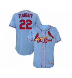 Men St. Louis Cardinals 22 Jack Flaherty Light Blue Alternate Flex Base Authentic Collection Baseball Player Jersey Men St. Louis Cardinals 22 Jack Flaherty Light Blue Alternate Flex Base Authentic Collection Baseball Player Jersey
