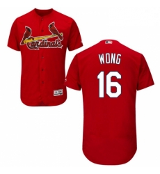 Mens Majestic St Louis Cardinals 16 Kolten Wong Red Alternate Flex Base Authentic Collection MLB Jersey Mens Majestic St Louis Cardinals 16 Kolten Wong Red Alternate Flex Base Authentic Collection MLB Jersey