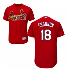 Mens Majestic St Louis Cardinals 18 Mike Shannon Red Alternate Flex Base Authentic Collection MLB Jersey Mens Majestic St Louis Cardinals 18 Mike Shannon Red Alternate Flex Base Authentic Collection MLB Jersey