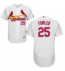 Mens Majestic St Louis Cardinals 25 Dexter Fowler White Flexbase Authentic Collection MLB Jersey Mens Majestic St Louis Cardinals 25 Dexter Fowler White Flexbase Authentic Collection MLB Jersey