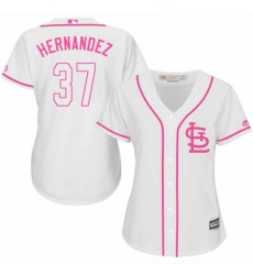 Womens Majestic St Louis Cardinals 37 Keith Hernandez Replica White Fashion Cool Base MLB Jersey Womens Majestic St Louis Cardinals 37 Keith Hernandez Replica White Fashion Cool Base MLB Jersey